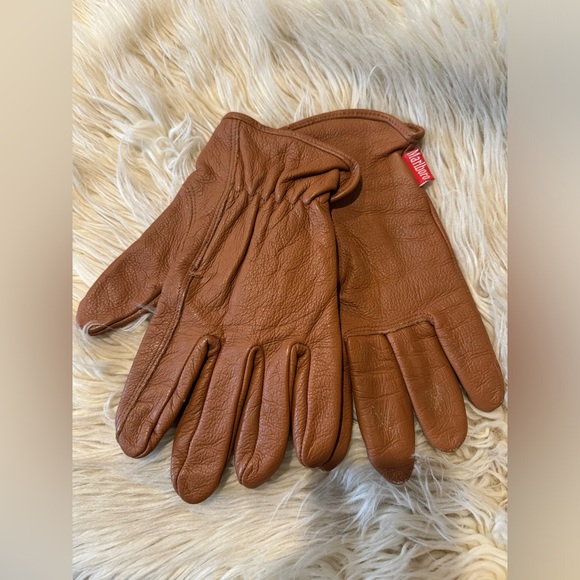 Marlboro Vintage Leather Gloves - Picture 3 of 10